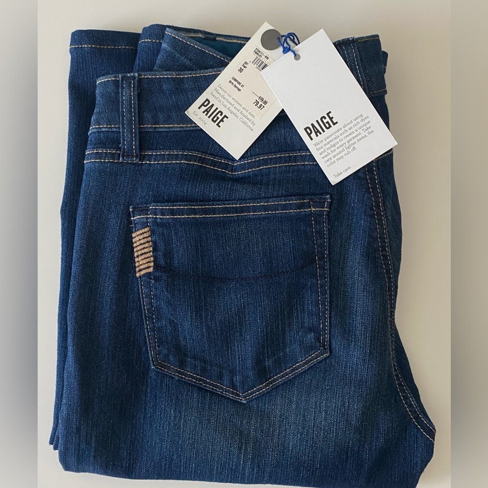 NWT Paige Skyline Bootcut Jeans Size 30